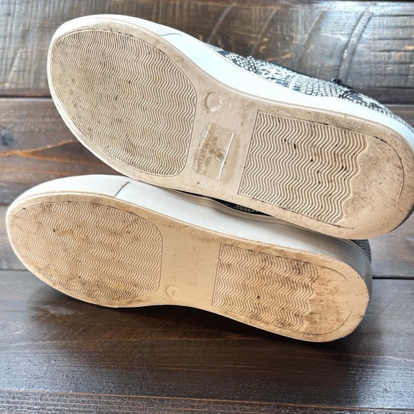 Nature Breeze Snake Print  Sneaker Hidden Wedge Booties Women's Size 9 - Picture 14 of 15